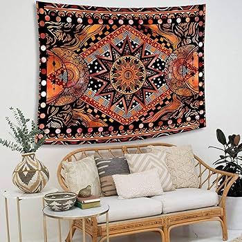 tapestry hanging