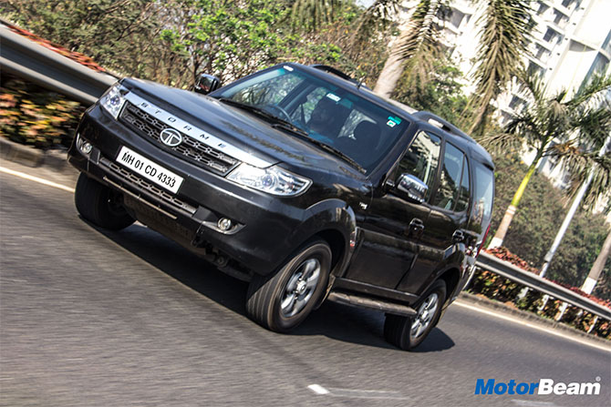 tata safari storme weight