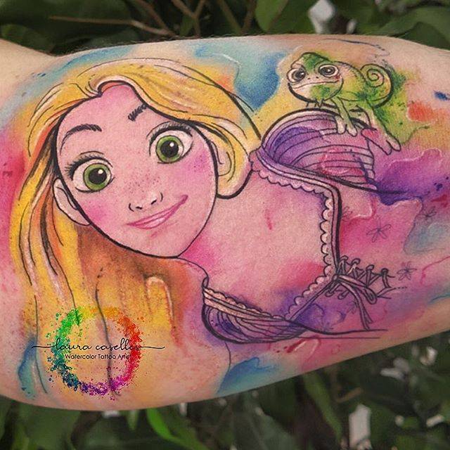 tattooed rapunzel