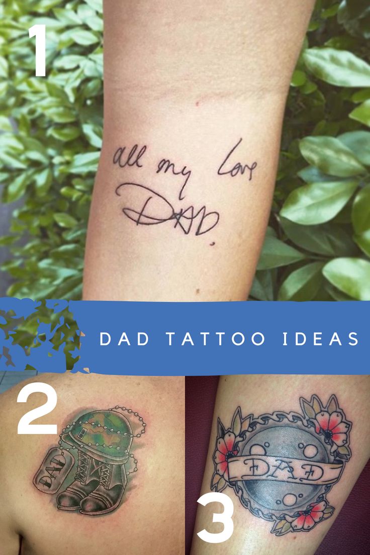 tattoos for memory of dad