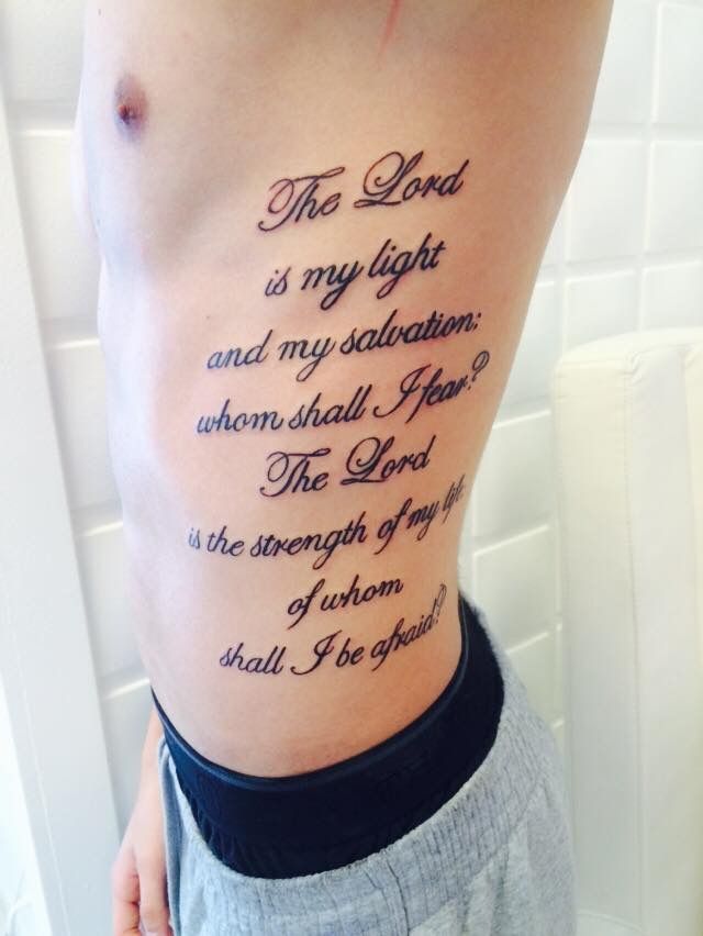 tattoos with bible verses