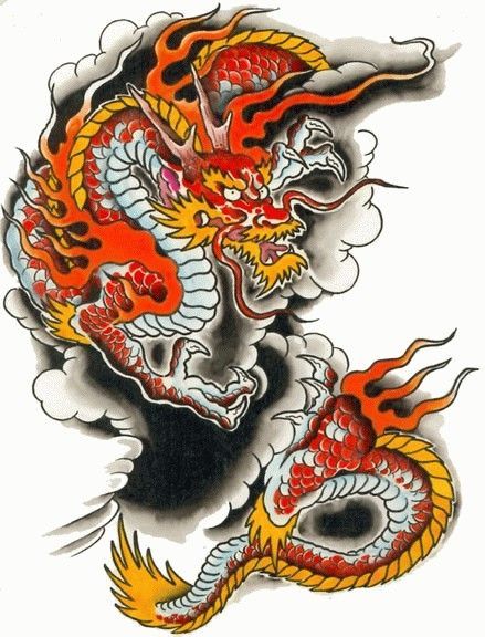 tatuajes de dragones chinos