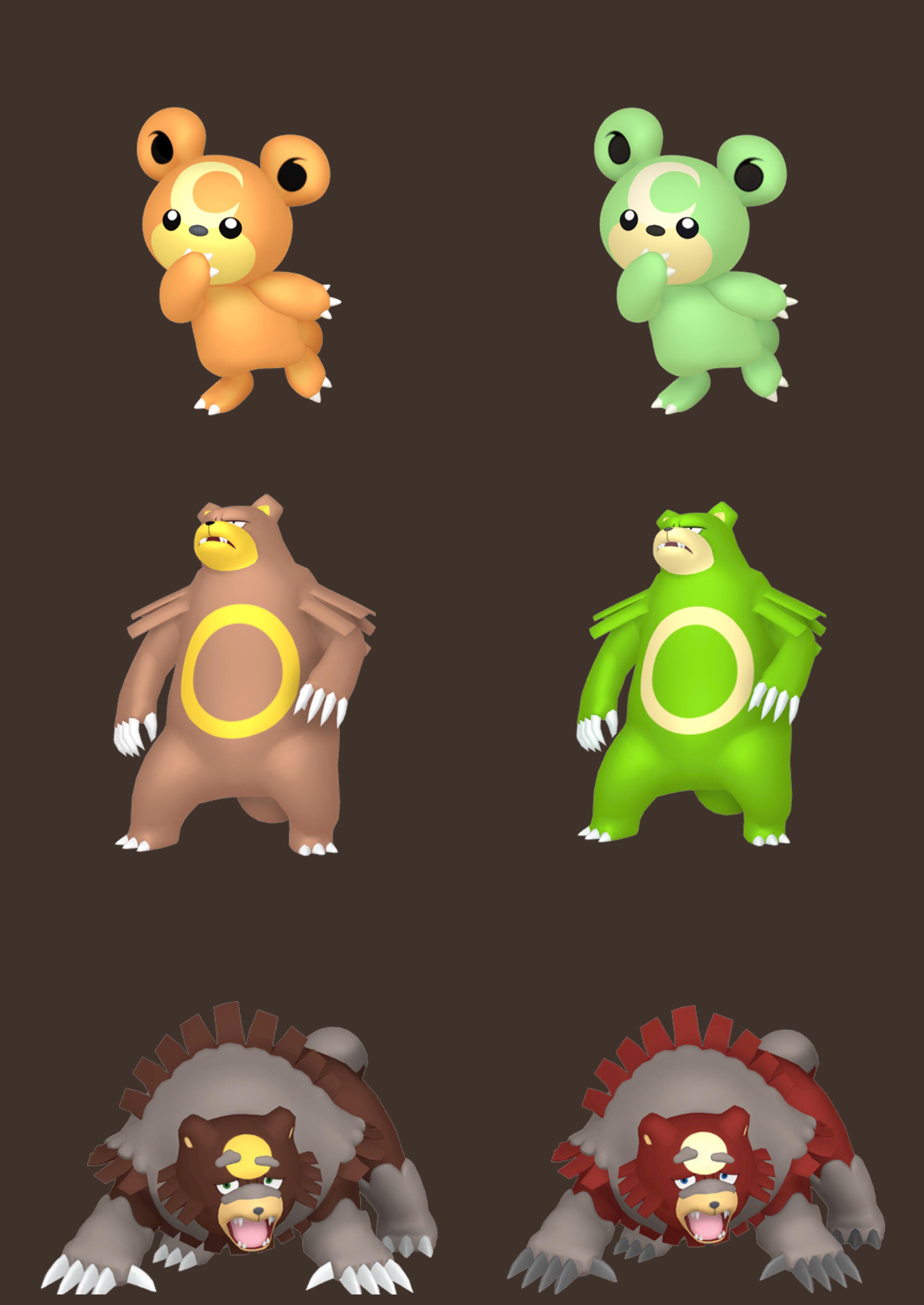 teddiursa evolution