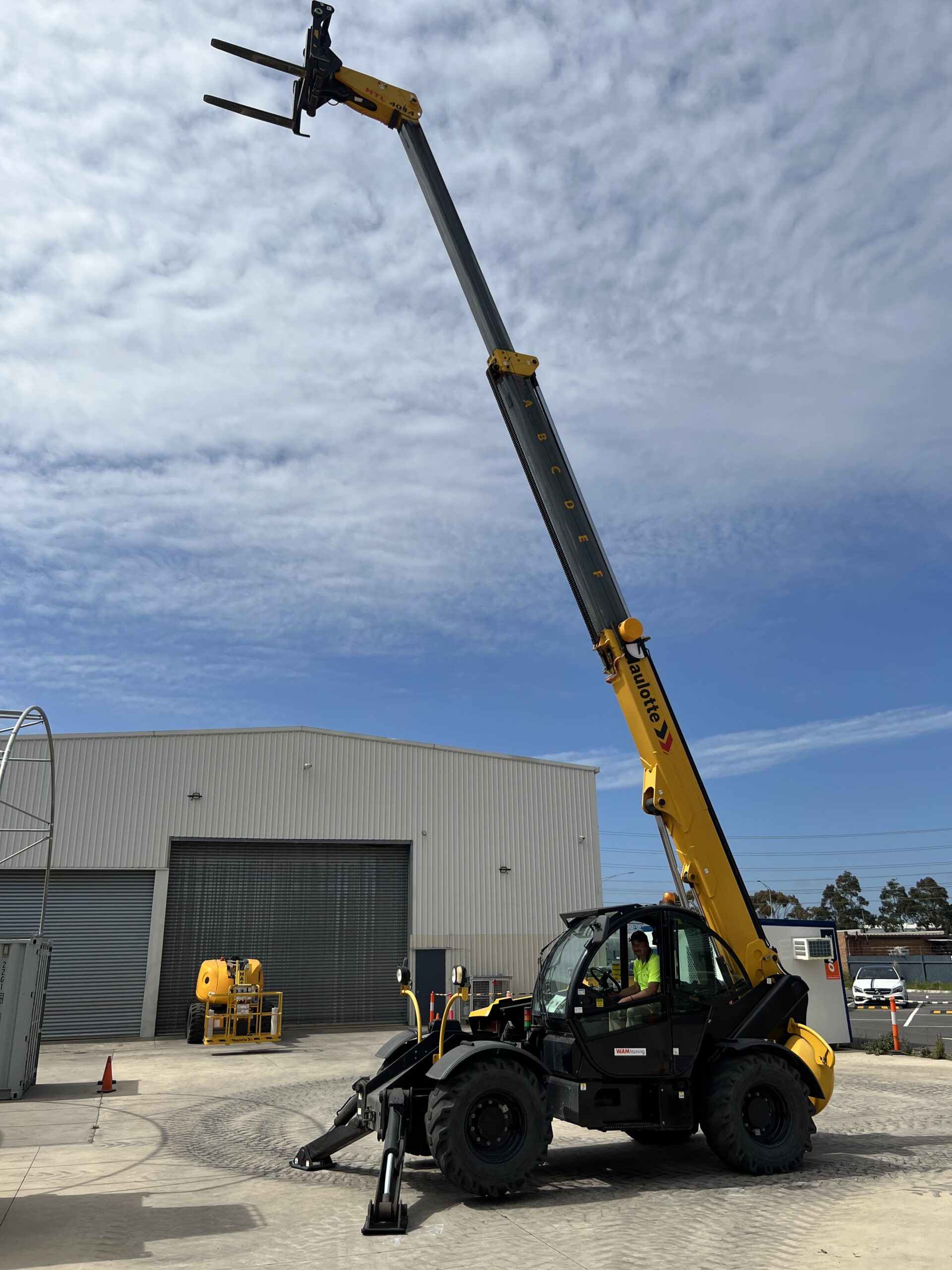 telehandler ticket melbourne