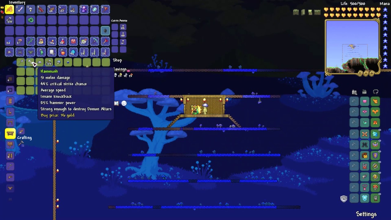 terraria auto hammer