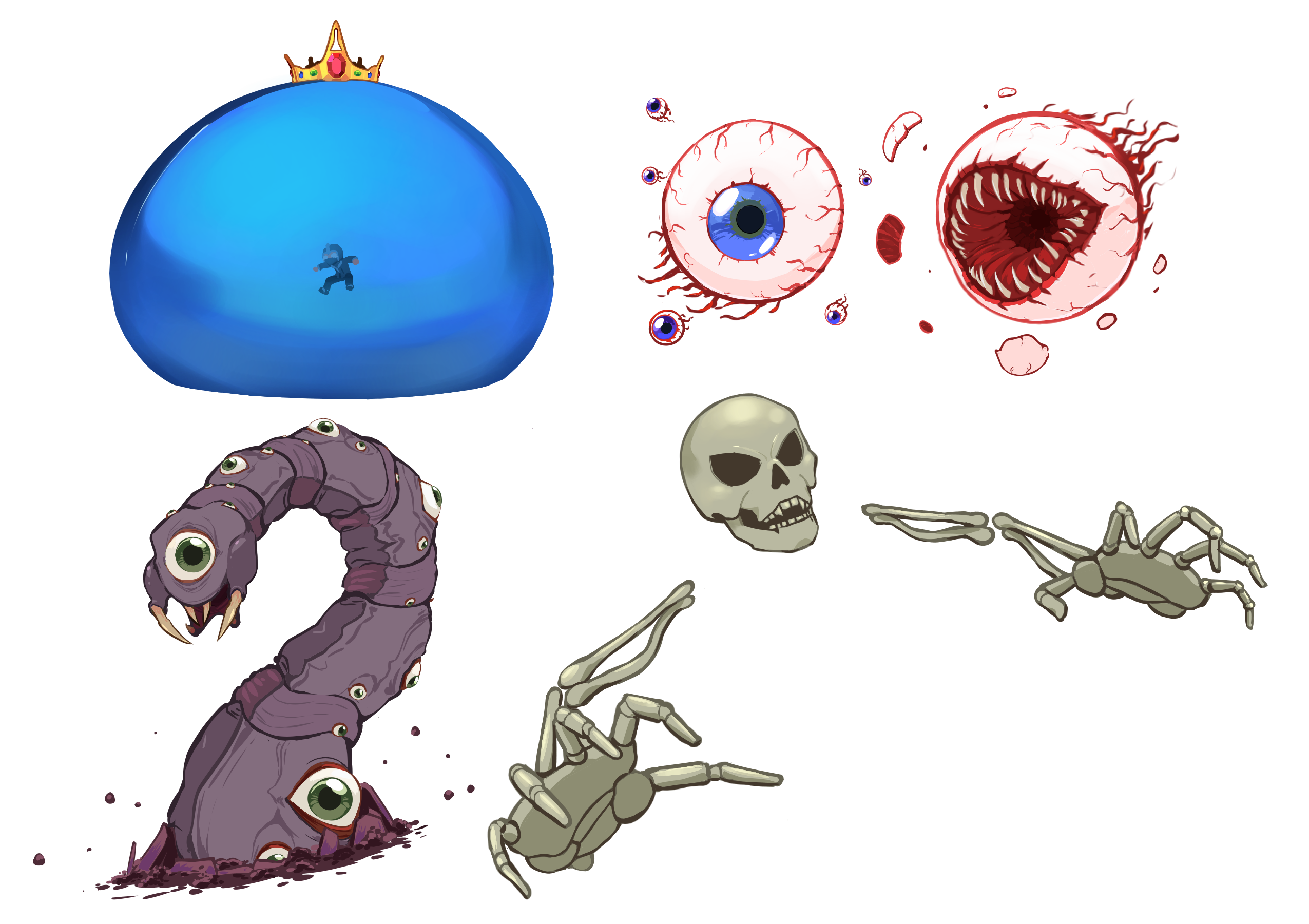 terraria pre hardmode bosses