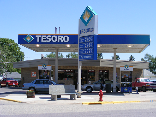 tesoro gas station near me