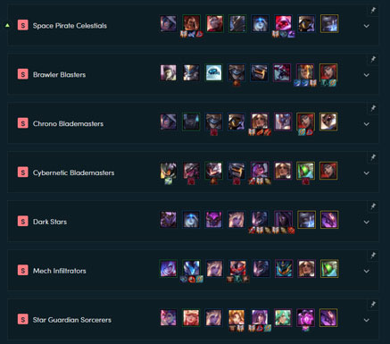 tft top tier comps