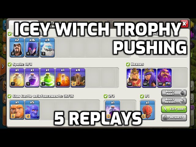 th11 trophy pushing army