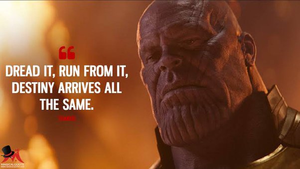 thanos quote