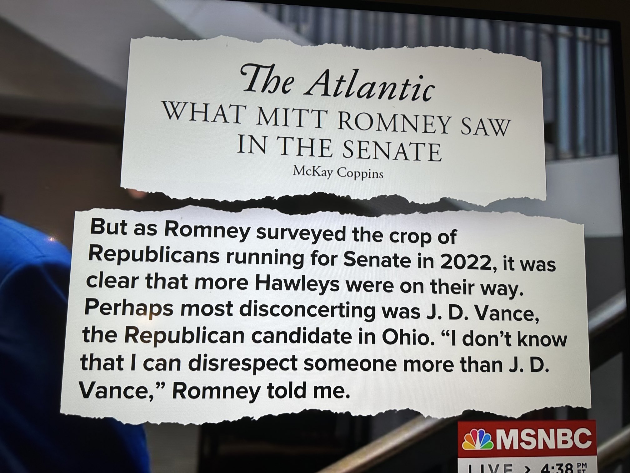 the atlantic what mitt romney saw in the senate