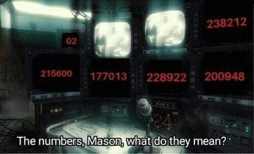 the numbers mason what do they mean