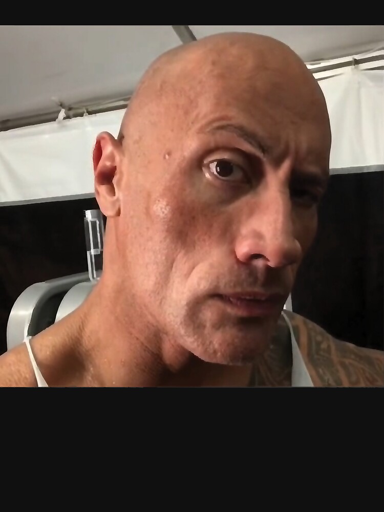 the rock eyebrow raise