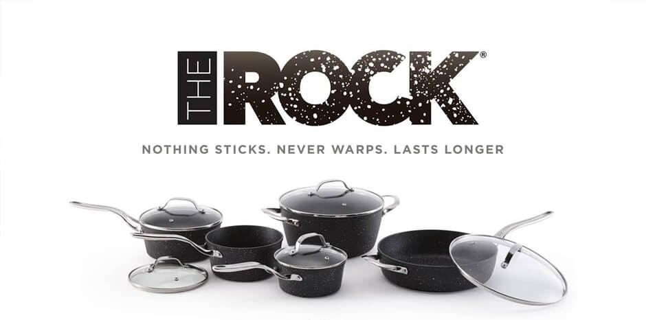 the rock induction cookware