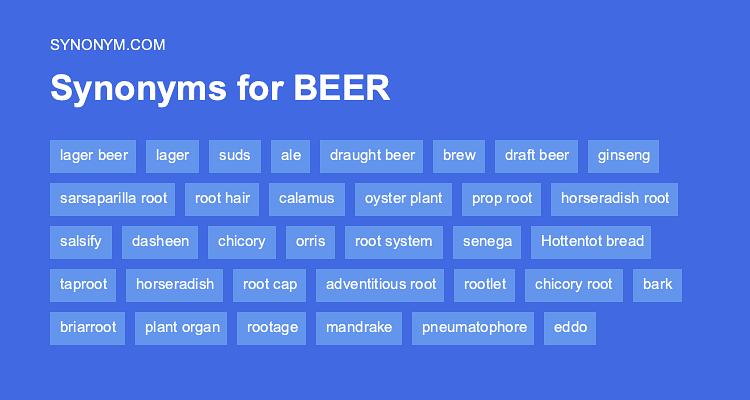 thesaurus beer