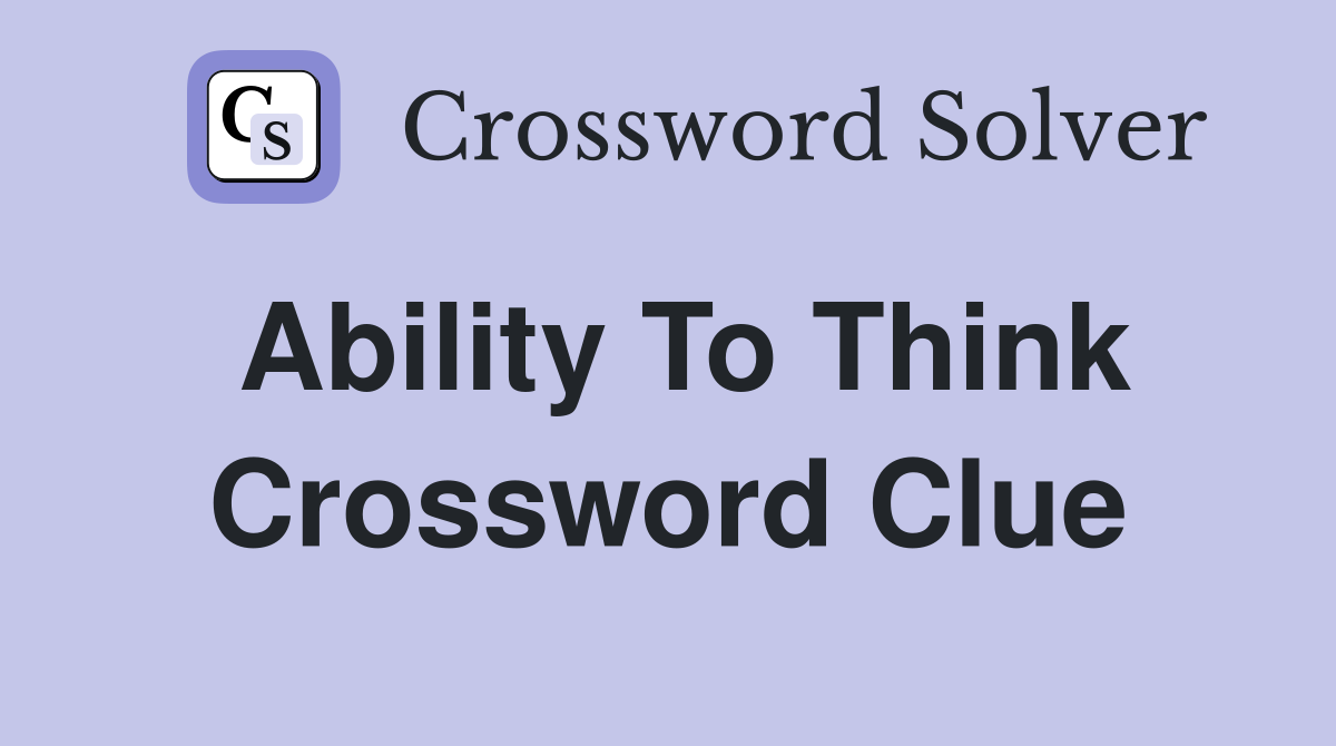 think deeply crossword clue