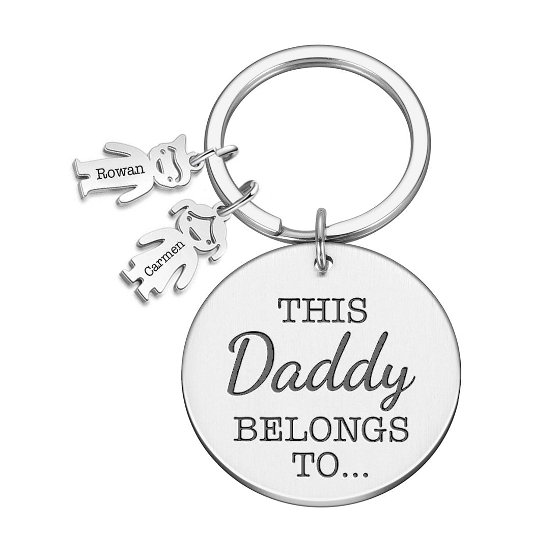 this dad belongs to keychain
