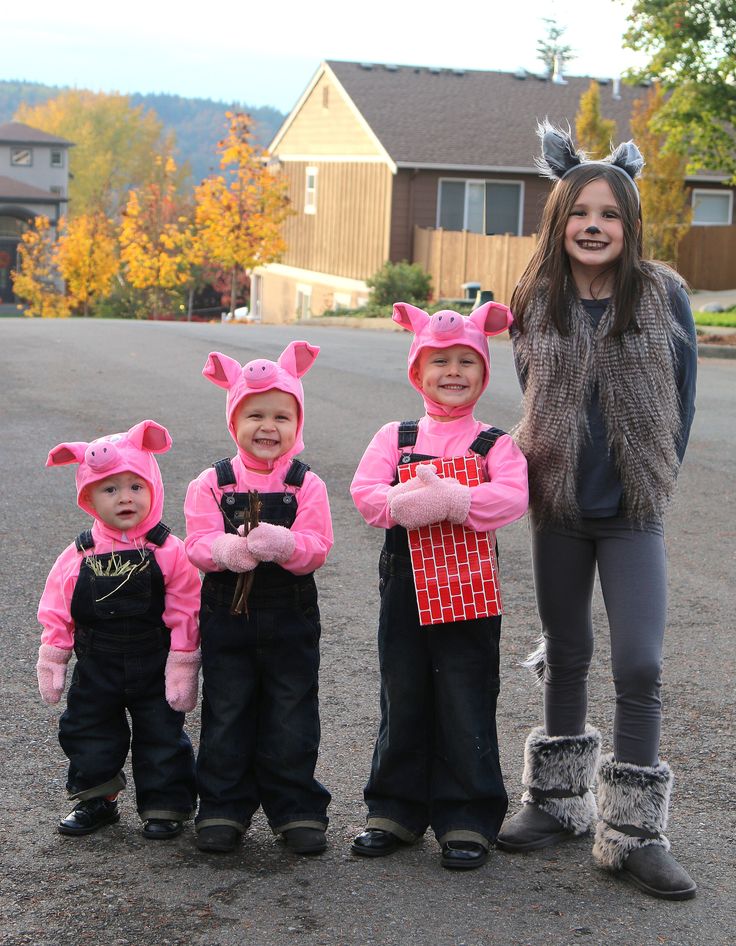 three little pigs costumes