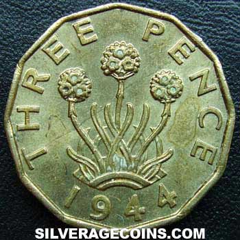 threepence 1944