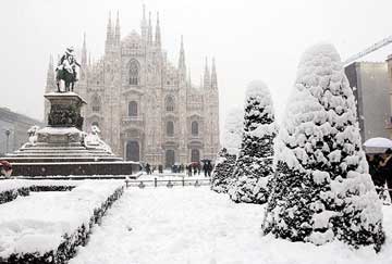 tiempo en milan en febrero