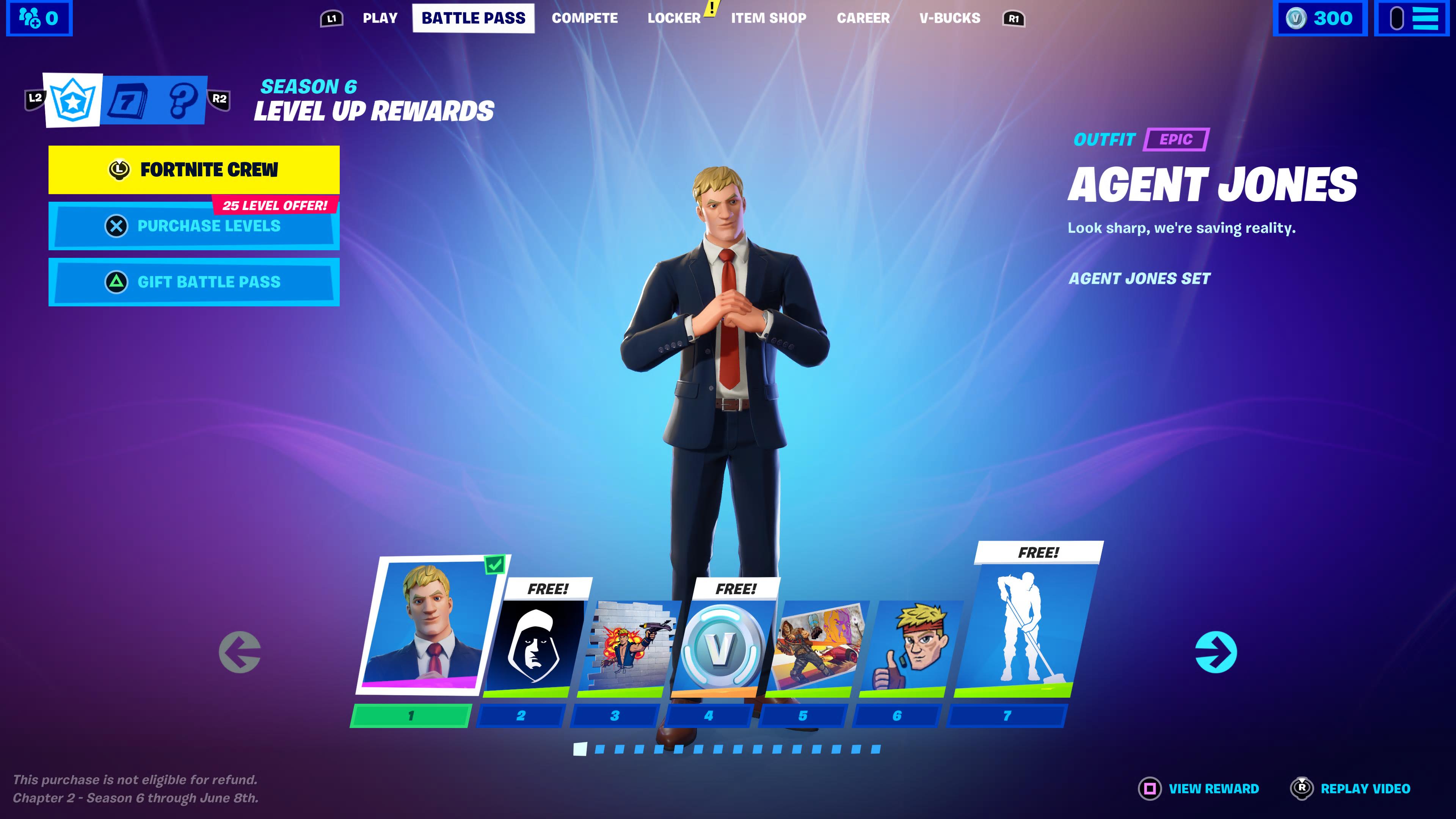 tier 100 skin season 6