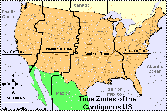 time zone california