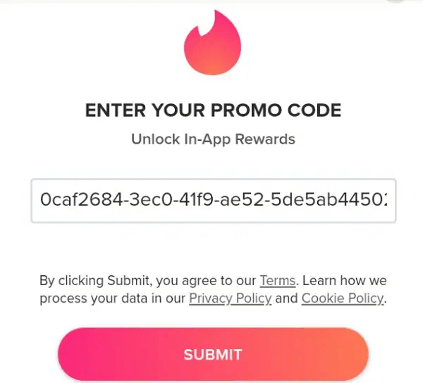 tinder promotional code