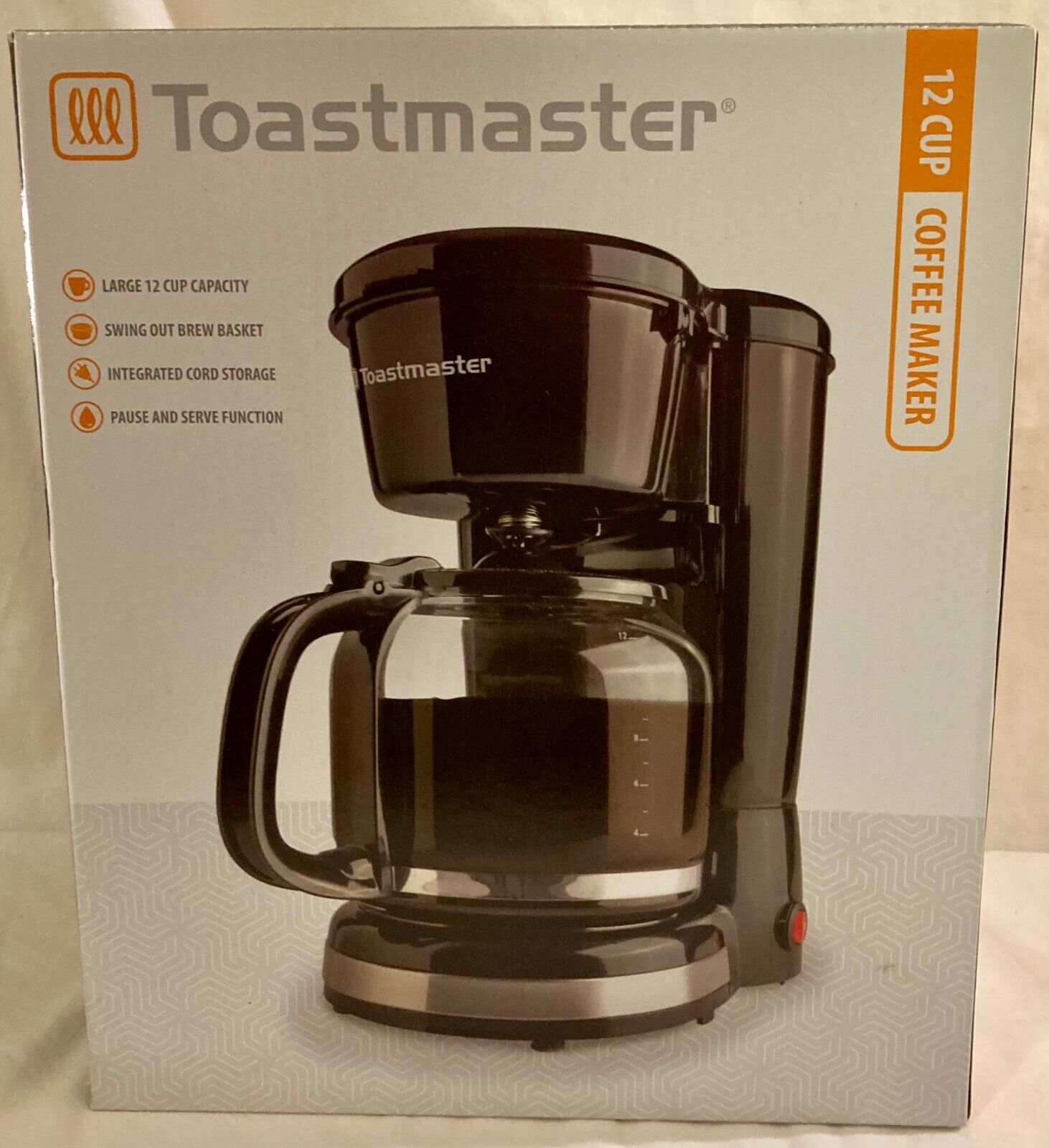 toastmaster 12 cup coffee maker