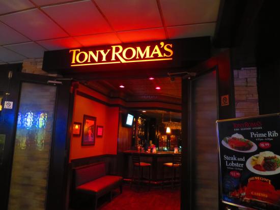 tony romas in las vegas nevada