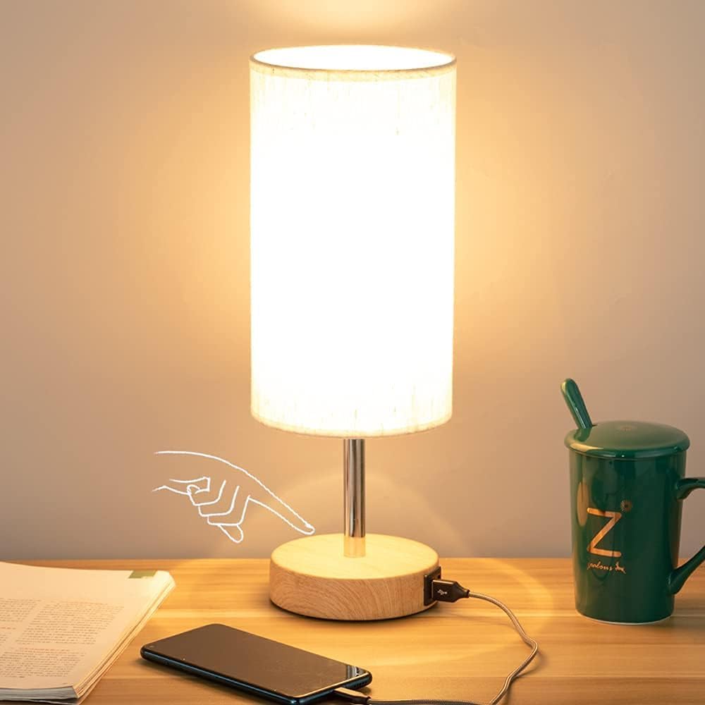 touch nightstand lamps