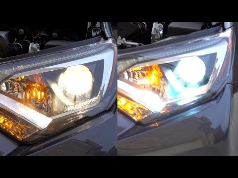 toyota rav4 2018 headlight bulb