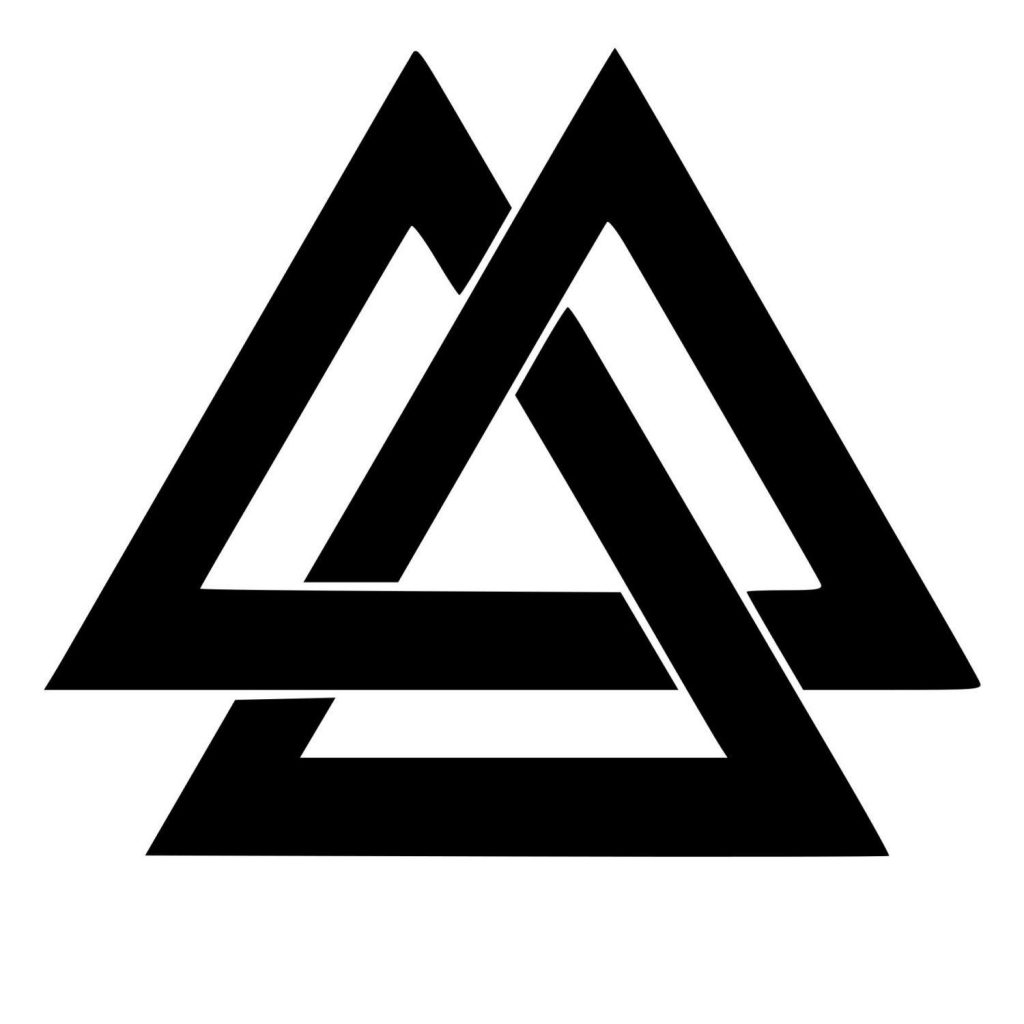 triangle symbol tattoo