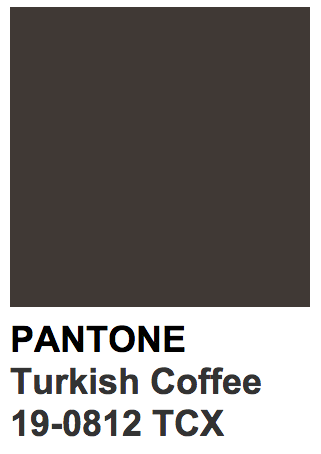 turkish coffee pantone