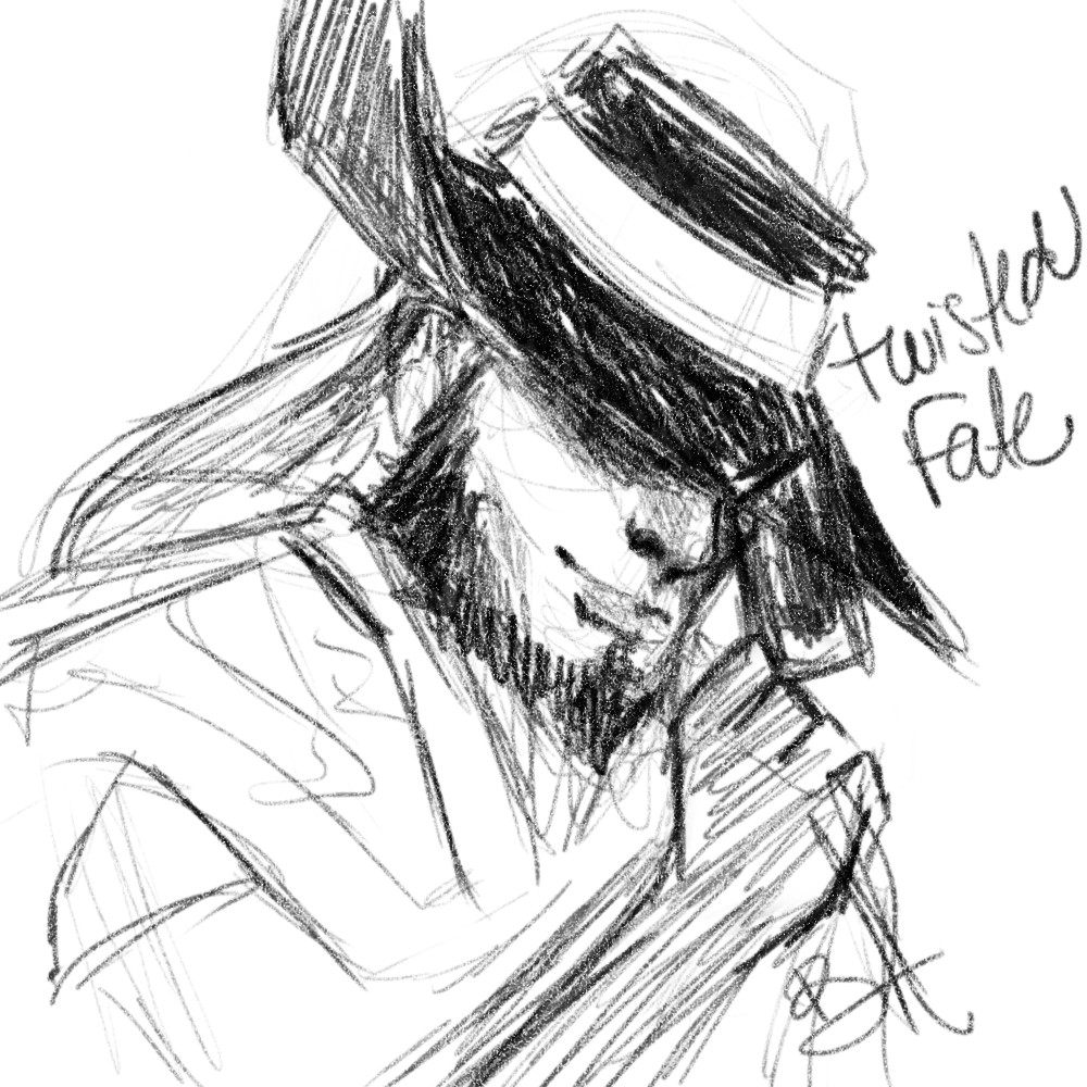 twisted fate drawing