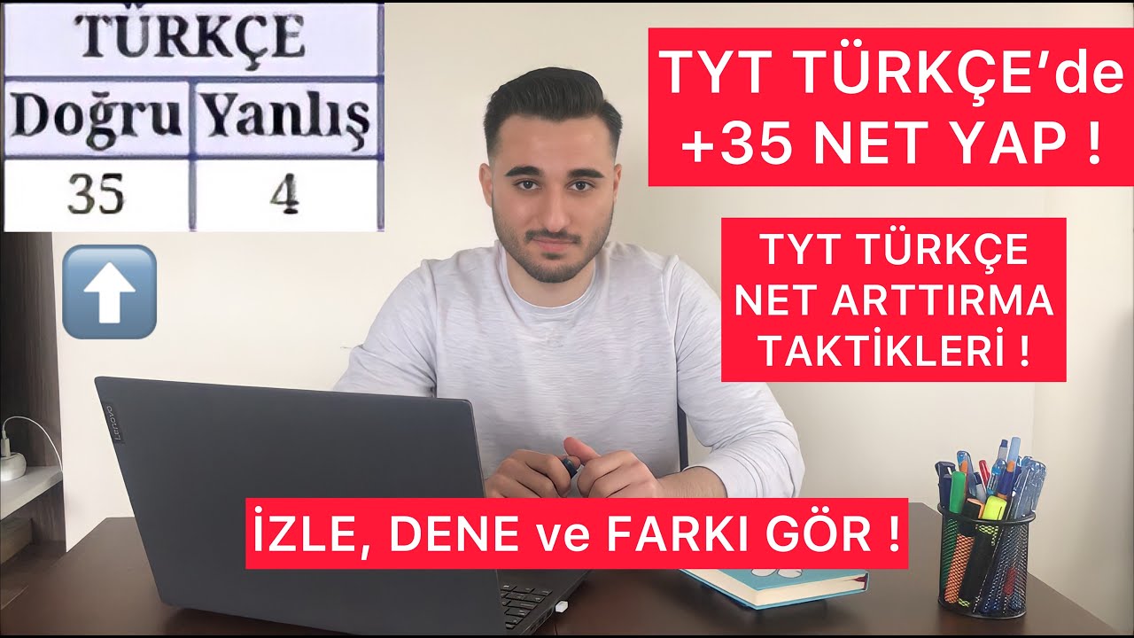 tyt türkçede 35 net nasıl yapılır