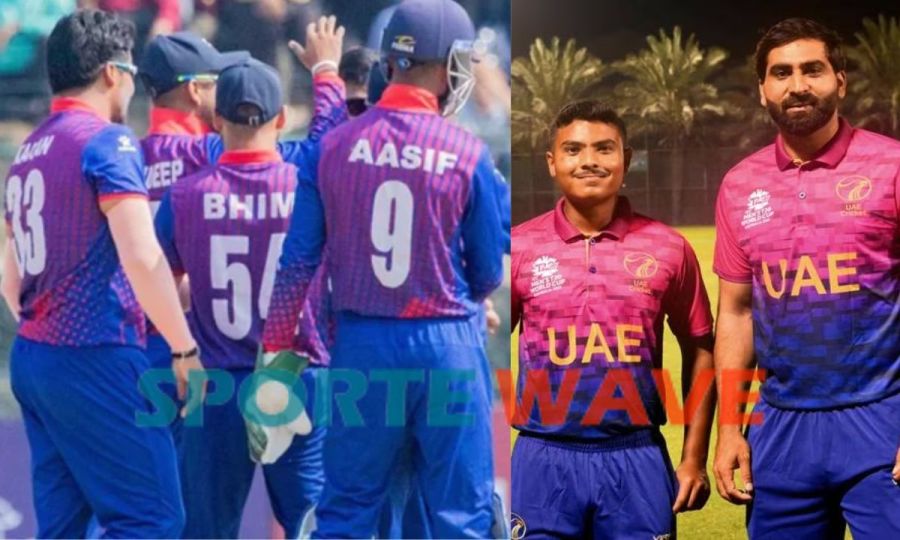 uae cricket team vs nepal national cricket team timeline