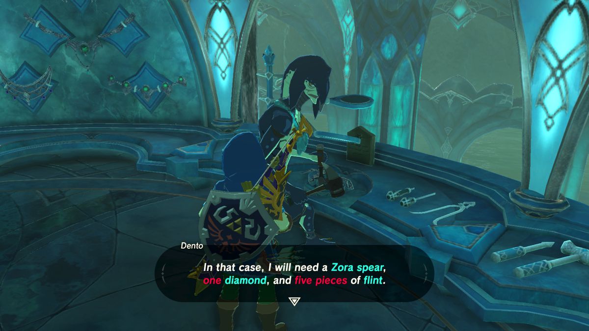 unbreakable weapons in zelda breath of the wild