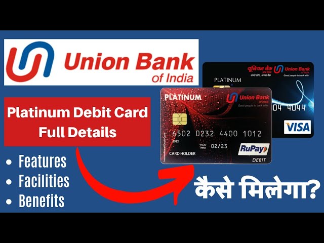 union bank platinum debit card charges
