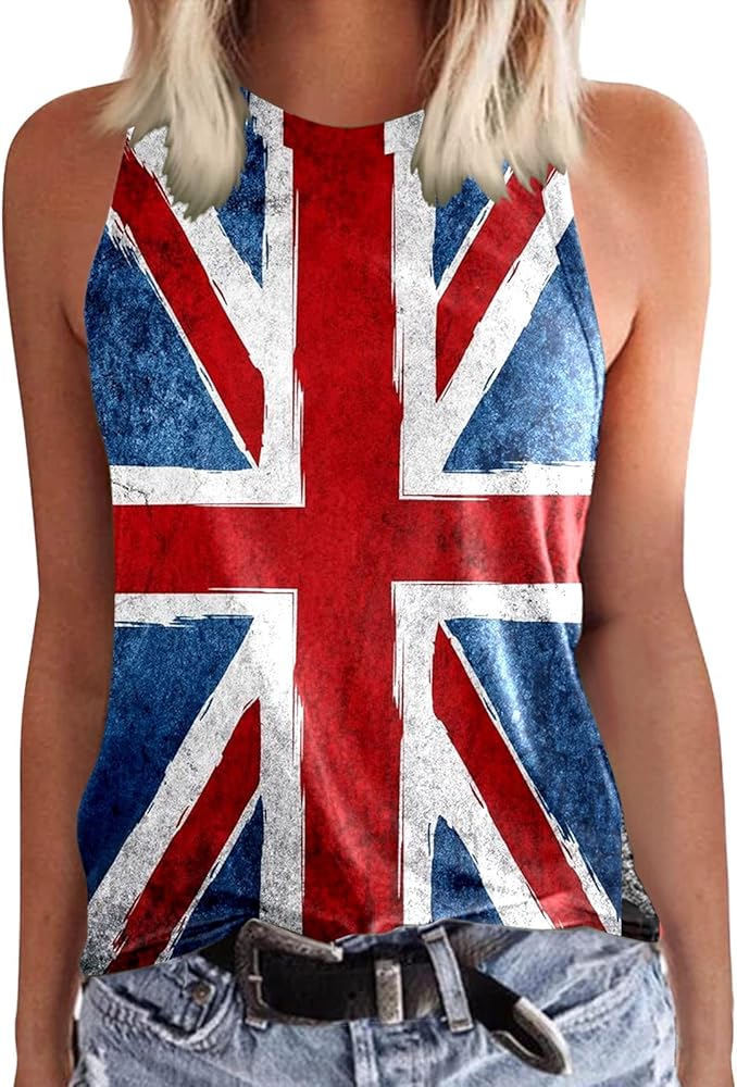 union jack top womens