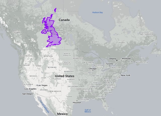 united kingdom latitude