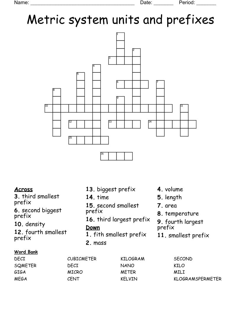 units crossword clue