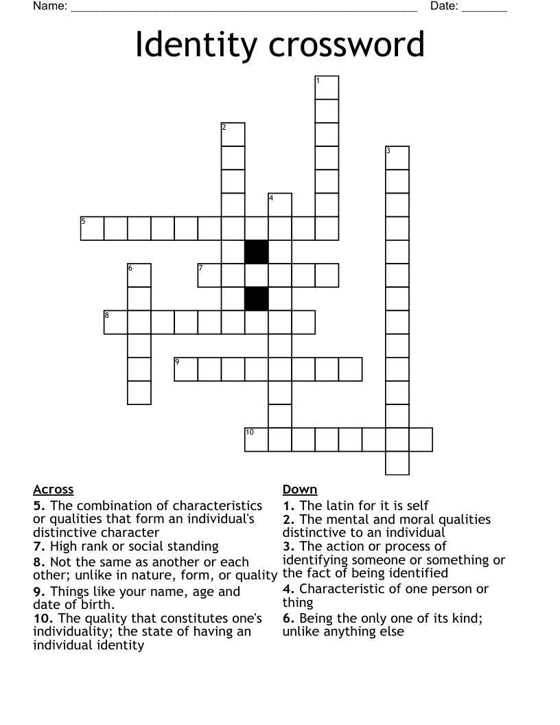 unrealistic individual crossword clue