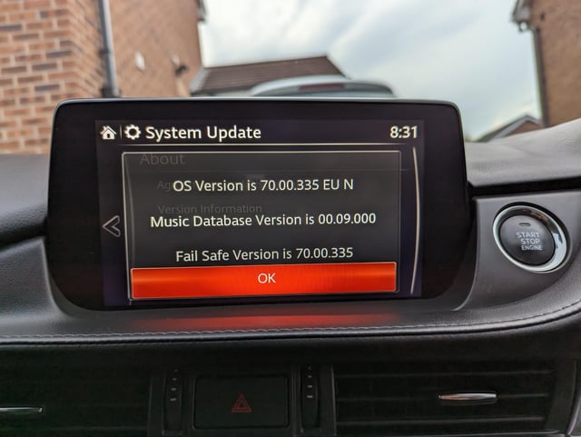 update mazda connect firmware