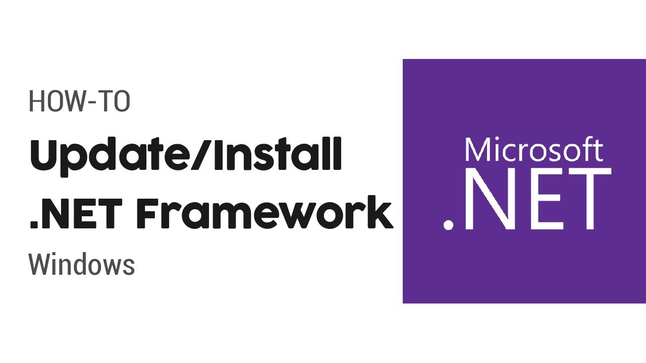 update net framework