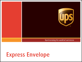 ups envelope