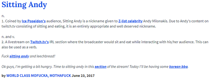 urban dictionary andy