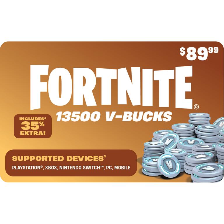 v-bucks gift card