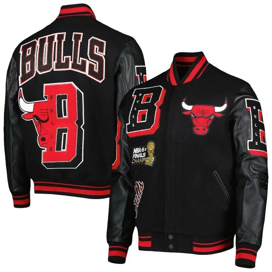 varsity chicago bulls jacket