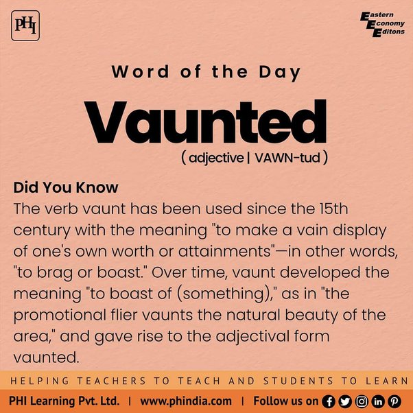 vaunt definition