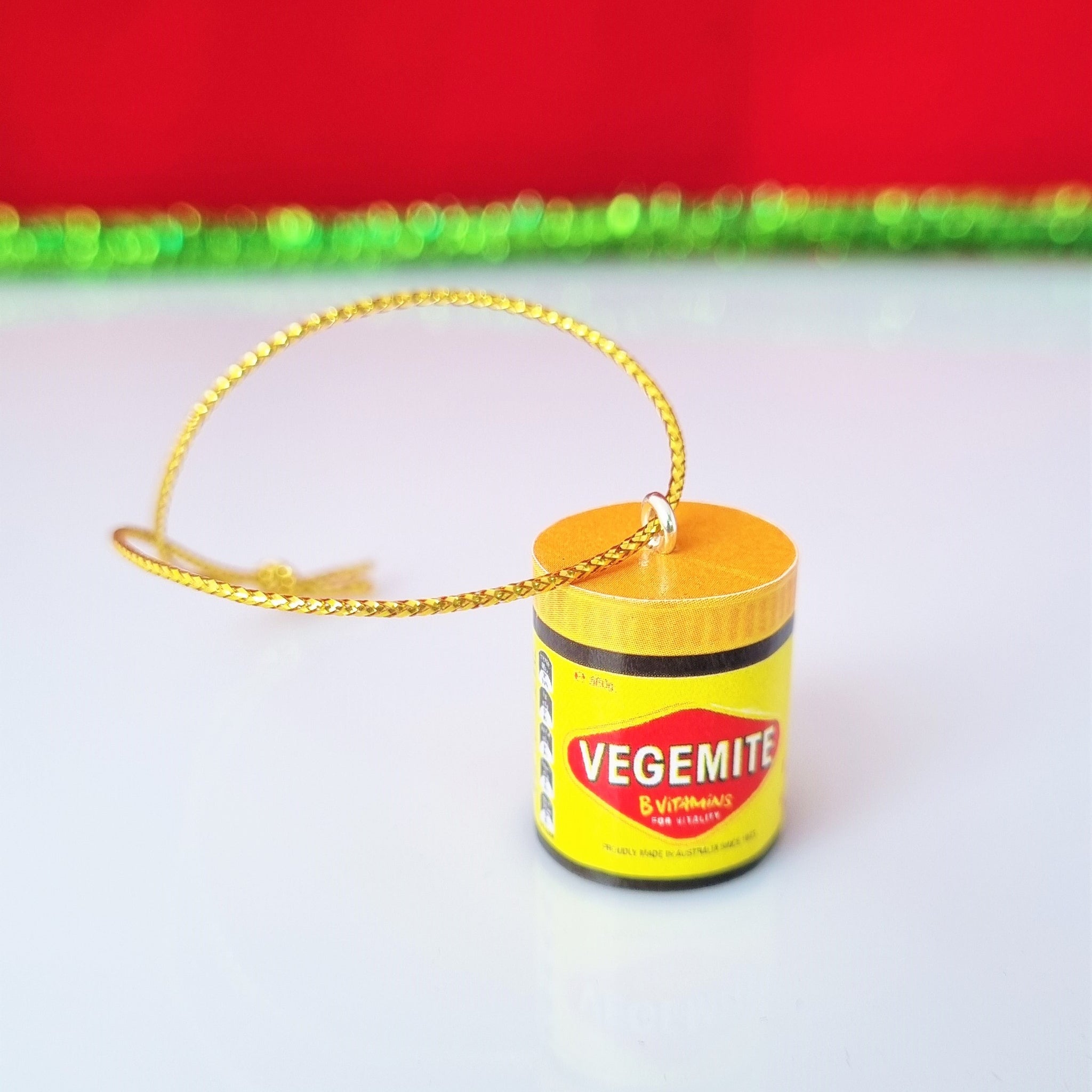 vegemite christmas ornament